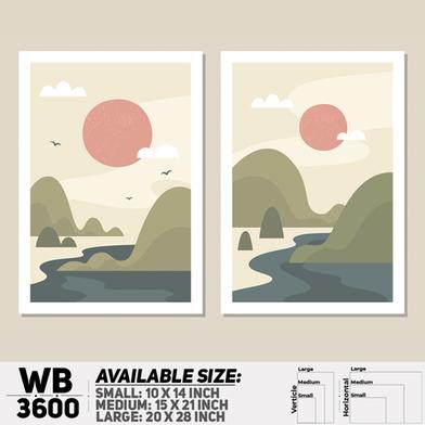 DDecorator Landscape Horizon Art Wall Decor image