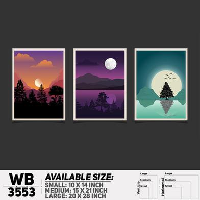 DDecorator Landscape Horizon Art Wall Decor image