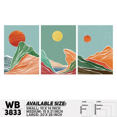 DDecorator Landscape Horizon Art Wall Decor image