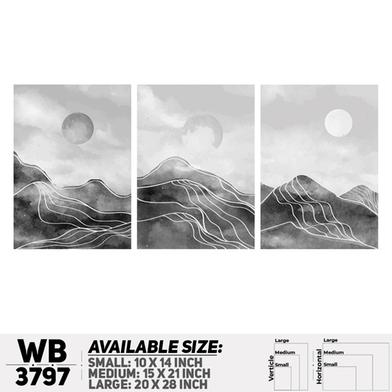 DDecorator Landscape Horizon Art Wall Decor image