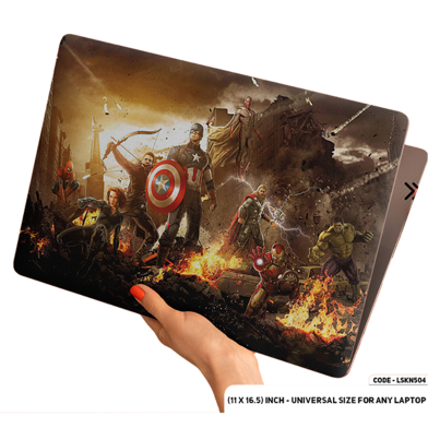 DDecorator Last Fight Of Avengers Laptop Sticker image