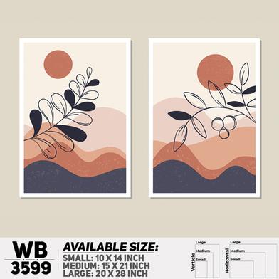 DDecorator Leaf And Horizon Artwork Wall Decor image