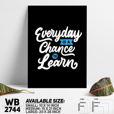 DDecorator Learn Everyday - Motivational Wall Board and Wall Canvas image