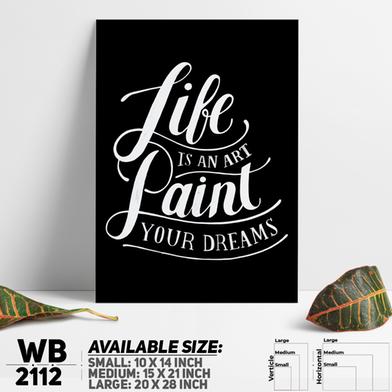 DDecorator Life - Motivational Wall Board and Wall Canvas image