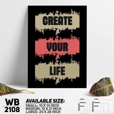 DDecorator Life - Motivational Wall Board and Wall Canvas image