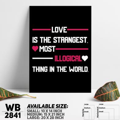 DDecorator Love Is Everything - Motivational Wall Board and Wall Canvas image