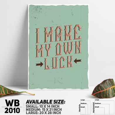 DDecorator Luck - Motivational Wall Board and Wall Canvas image
