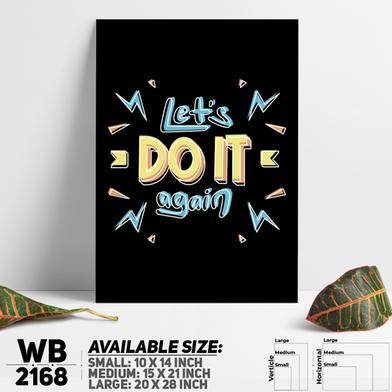 DDecorator Make It Happend - Motivational Wall Board and Wall Canvas image