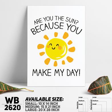 DDecorator Make My Day - Motivational Wall Board and Wall Canvas image