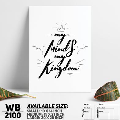 DDecorator Mind - Motivational Wall Board and Wall Canvas image