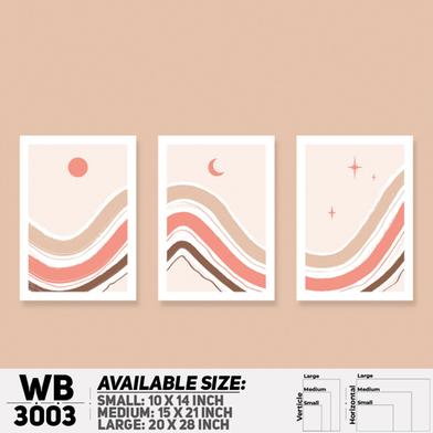 DDecorator Modern Abstract Wave Design ArtWork Wall Decor image