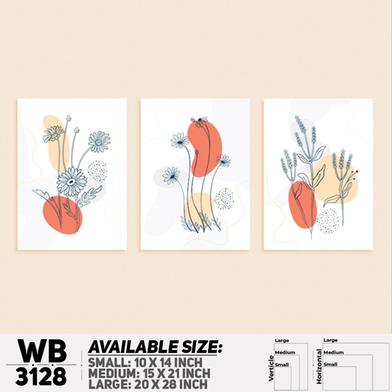 DDecorator Modern Flower ArtWork Wall Decor image