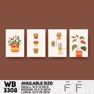 DDecorator Modern Flower ArtWork Wall Deco r image