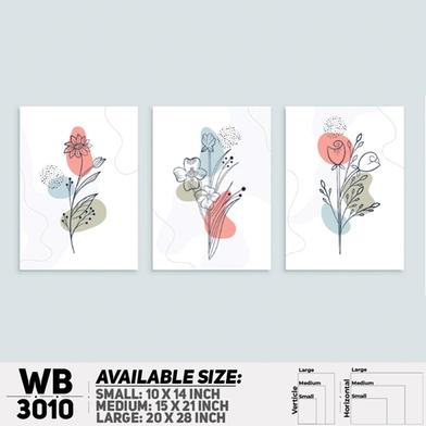DDecorator Modern Flower ArtWork Wall Decor image