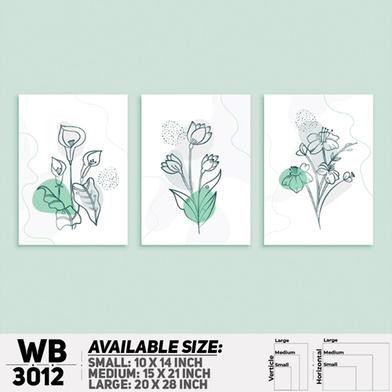 DDecorator Modern Flower ArtWork Wall Decor image