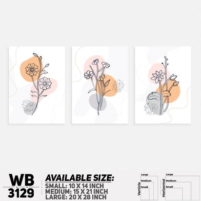DDecorator Modern Flower ArtWork Wall Decor image