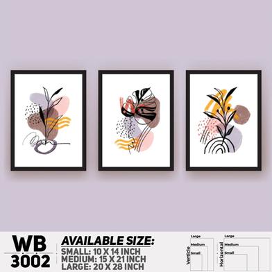 DDecorator Modern Flower ArtWork Wall Decor image