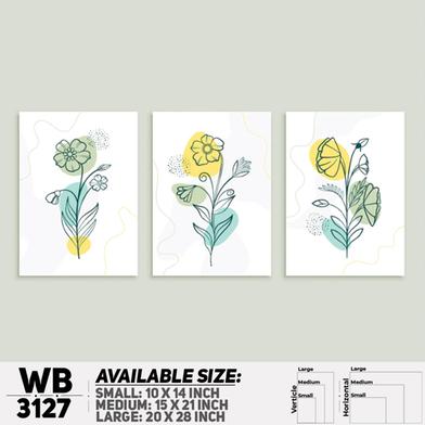 DDecorator Modern Flower ArtWork Wall Decor image