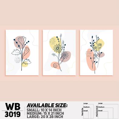DDecorator Modern Flower ArtWork Wall Decor image