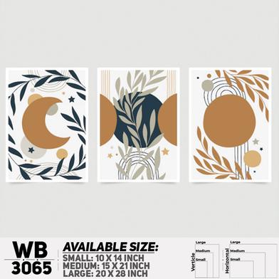 DDecorator Modern Leaf ArtWork Wall Decor image