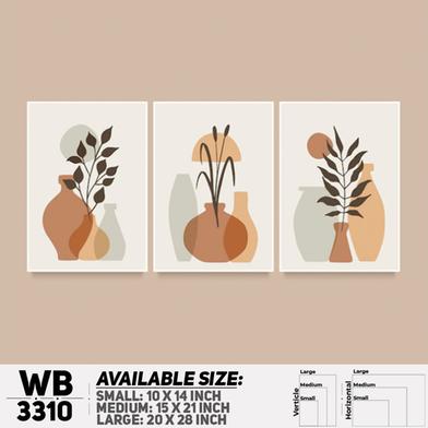 DDecorator Modern Leaf ArtWork Wall Decor image