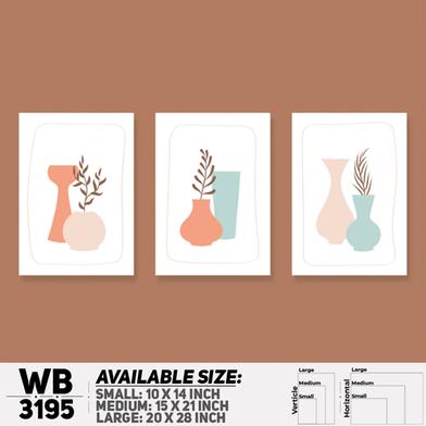DDecorator Modern Leaf ArtWork Wall Decor image