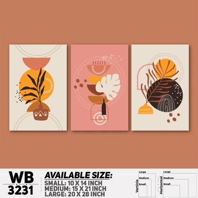 DDecorator Modern Leaf ArtWork Wall Decor image