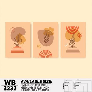 DDecorator Modern Leaf ArtWork Wall Decor image