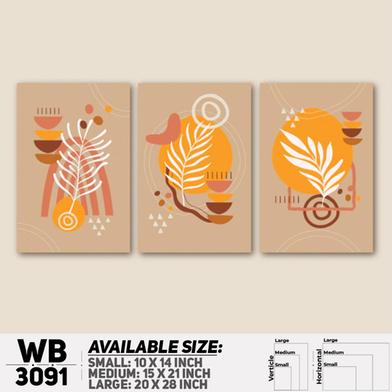 DDecorator Modern Leaf ArtWork Wall Decor image