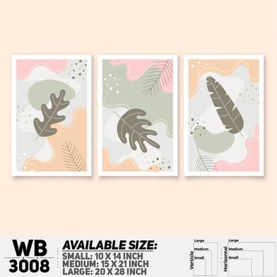 DDecorator Modern Leaf ArtWork Wall Decor image