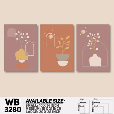 DDecorator Modern Leaf ArtWork Wall Decor image