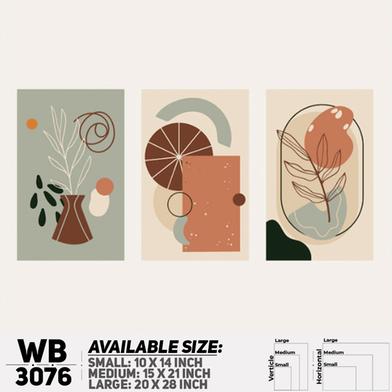 DDecorator Modern Leaf ArtWork Wall Decor image
