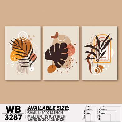 DDecorator Modern Leaf ArtWork Wall Decor image