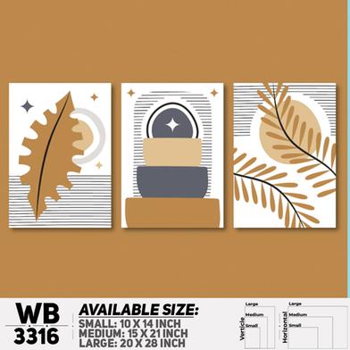 DDecorator Modern Leaf ArtWork Wall Decor image
