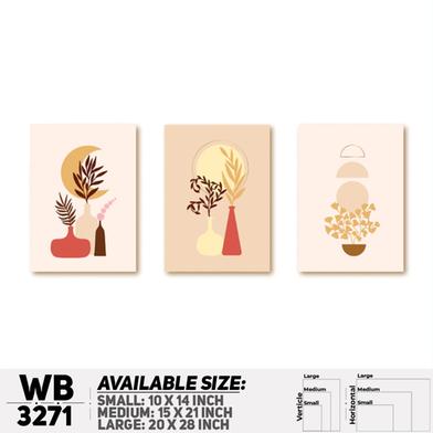DDecorator Modern Leaf ArtWork Wall Decor image