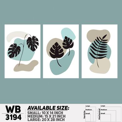 DDecorator Modern Leaf ArtWork Wall Decor image