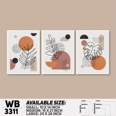 DDecorator Modern Leaf ArtWork Wall Decor image