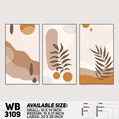 DDecorator Modern Leaf ArtWork Wall Decor image