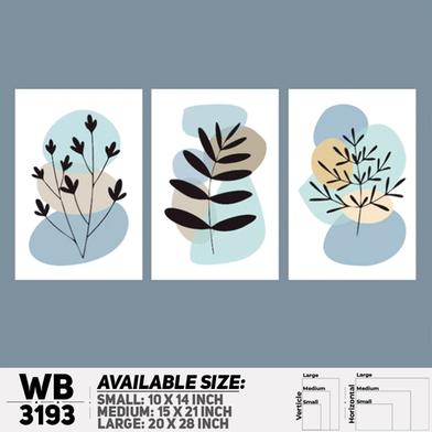 DDecorator Modern Leaf ArtWork Wall Decor image
