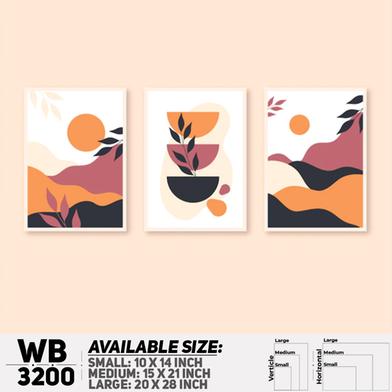 DDecorator Modern Leaf ArtWork Wall Decor image