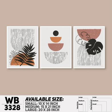 DDecorator Modern Leaf ArtWork Wall Decor image
