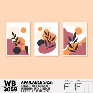 DDecorator Modern Leaf ArtWork Wall Decor image