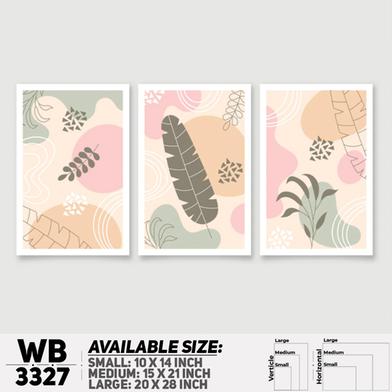 DDecorator Modern Leaf ArtWork Wall Decor image