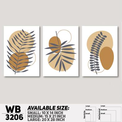 DDecorator Modern Leaf ArtWork Wall Decor image