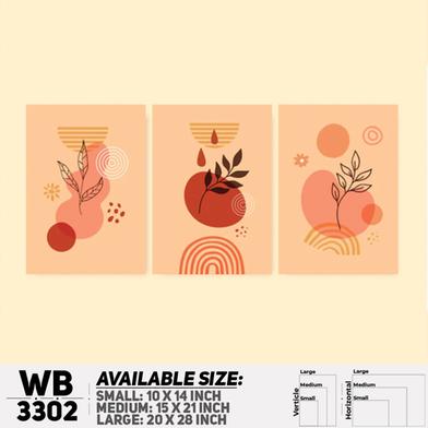 DDecorator Modern Leaf ArtWork Wall Decor image