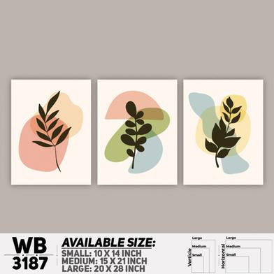 DDecorator Modern Leaf ArtWork Wall Decor image