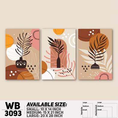 DDecorator Modern Leaf ArtWork Wall Decor image