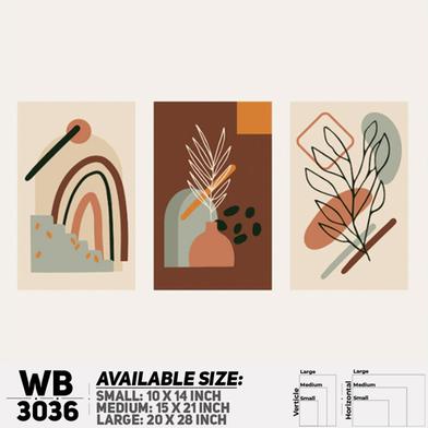 DDecorator Modern Leaf ArtWork Wall Decor image