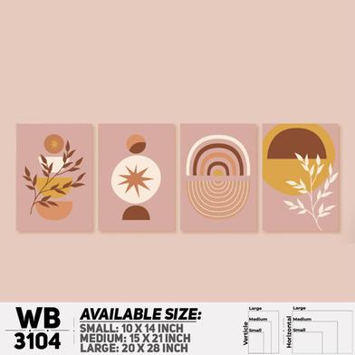 DDecorator Modern Leaf ArtWork Wall Decor image