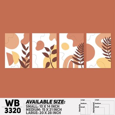 DDecorator Modern Leaf ArtWork Wall Decor image